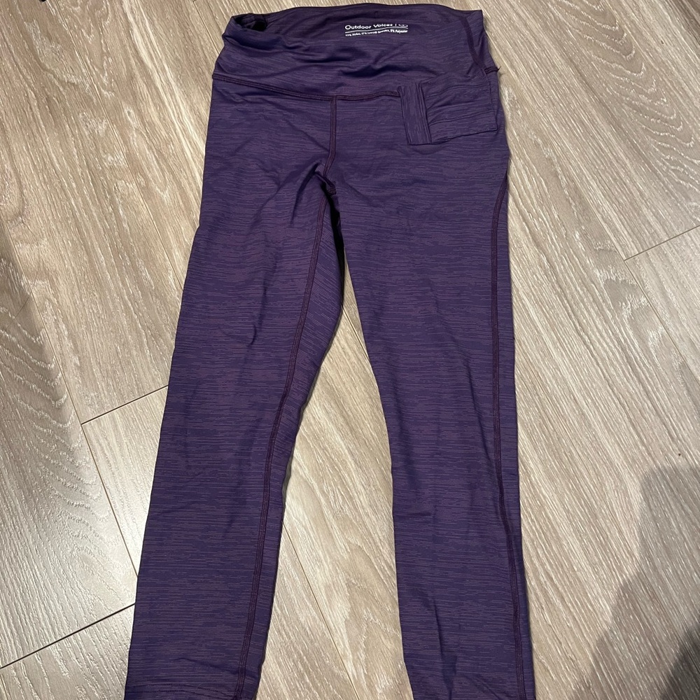 Outdoor Voices Purple Leggings - TechSweat Flex 7/8 Legging